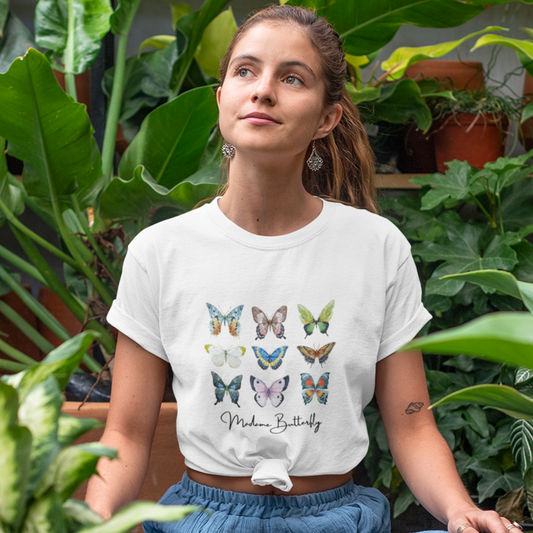 Madame Butterfly Tee - Lights