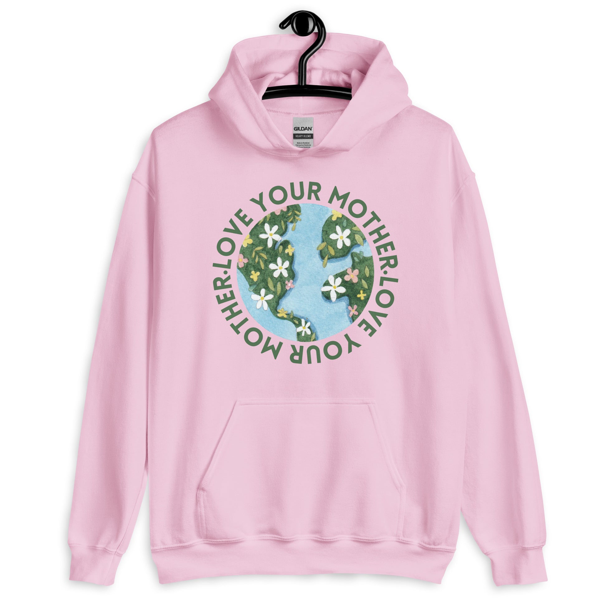 Love Your Planet - Pink Hoodie